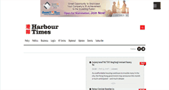 Desktop Screenshot of harbourtimes.com
